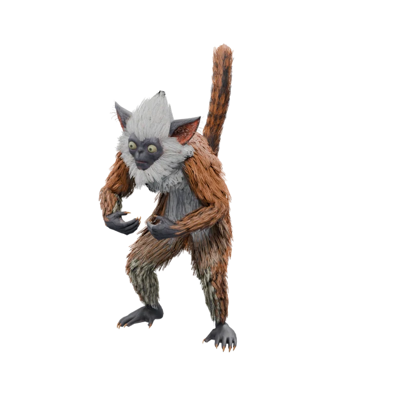 Manduri Trebuchet Worker source model in its idle pose