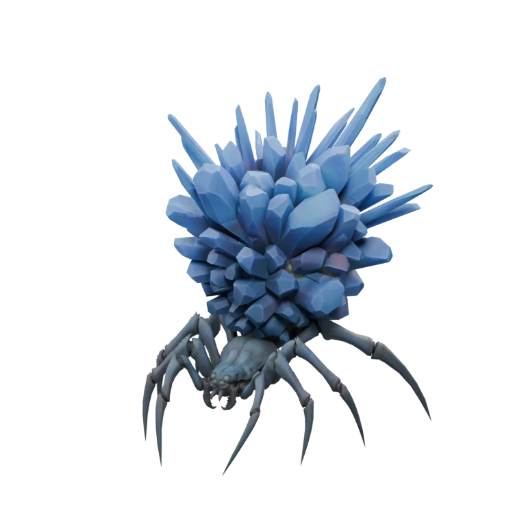 Aullaeu Forest Spider source model in its idle pose