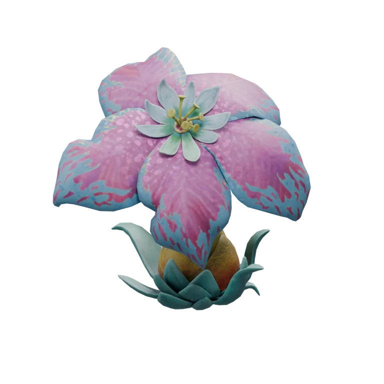 Rafflesia source model in its idle pose