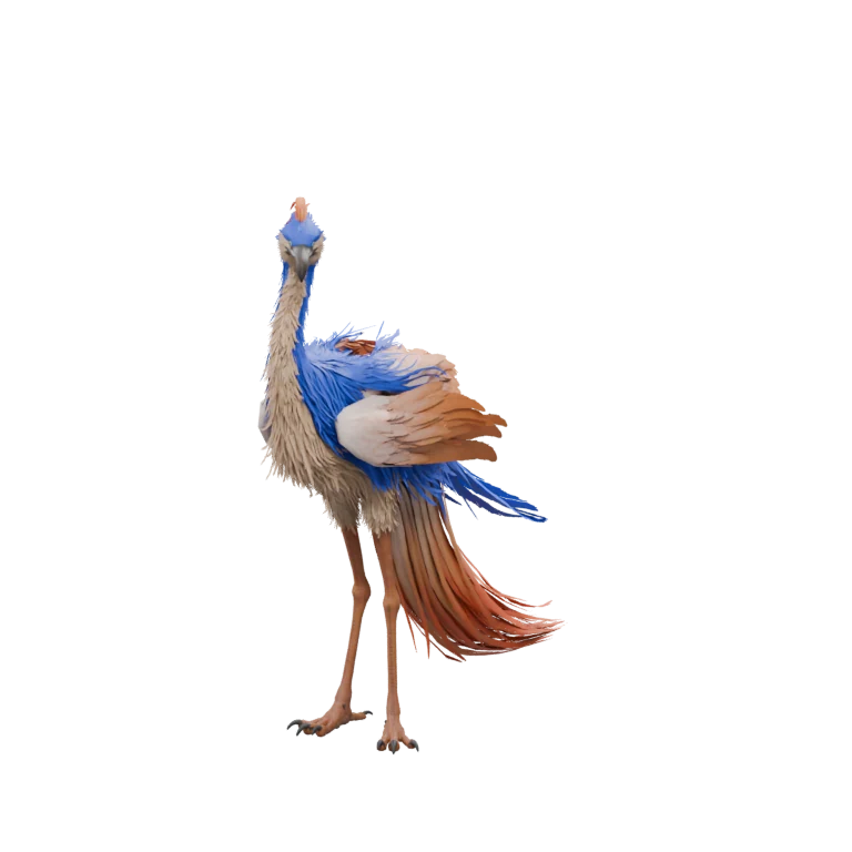 Airon source model in its idle pose
