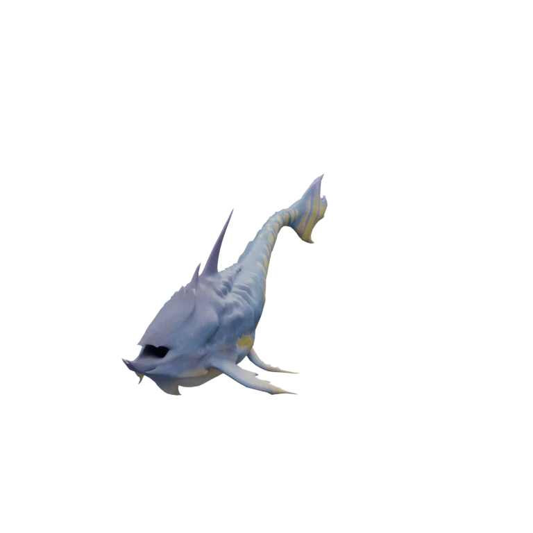 Poison Scale Ghula source model in its idle pose
