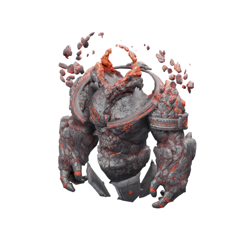 Forgotten Zaigolem source model in its idle pose