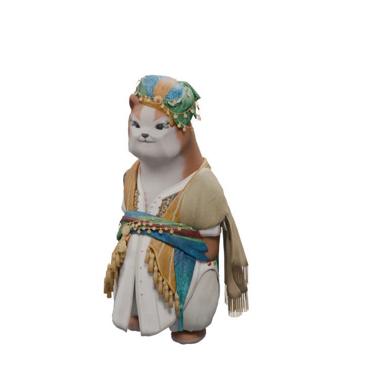 Romi source model in its idle pose