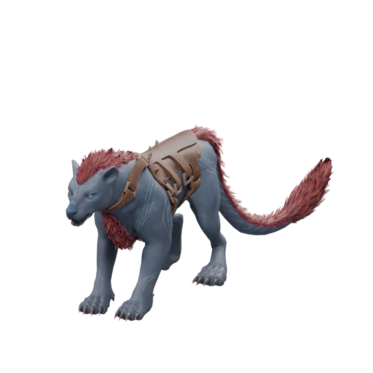Fossa source model in its idle pose