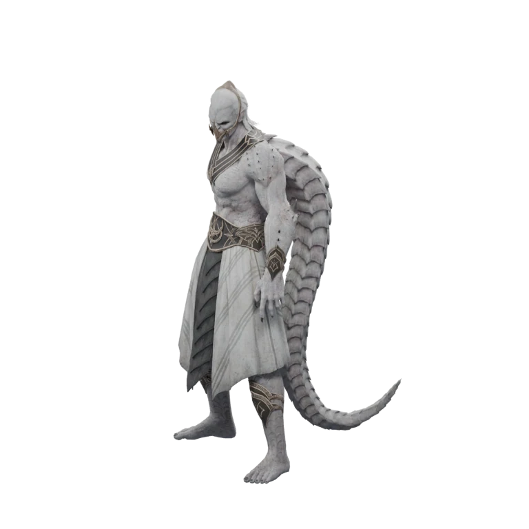 Dark Spirit's Sealed Apparition source model in its idle pose