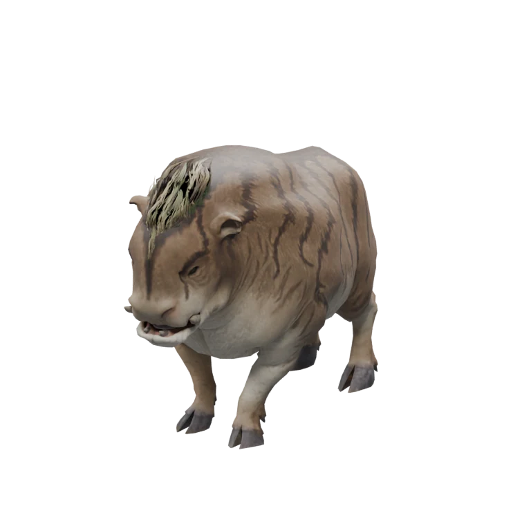 Hill Young Tog source model in its idle pose