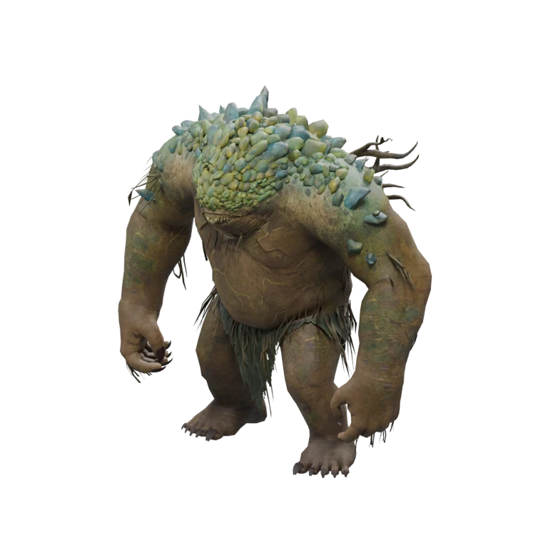 Marsh Targon source model in its idle pose