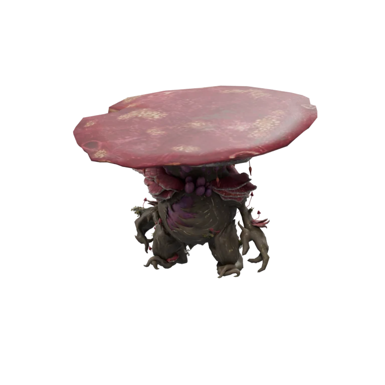 Hallucinogenic Barama source model in its idle pose