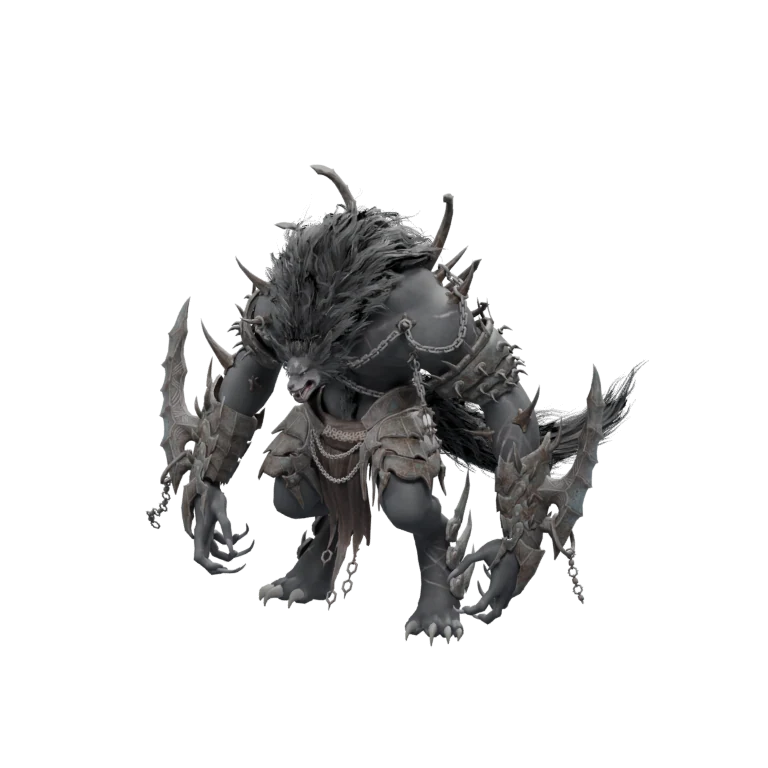 Furious Feruk source model in its idle pose
