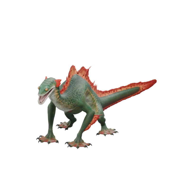 Skama source model in its idle pose