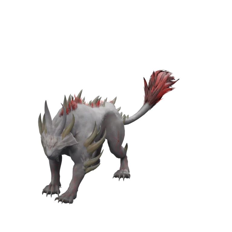 Tamed Karnif source model in its idle pose