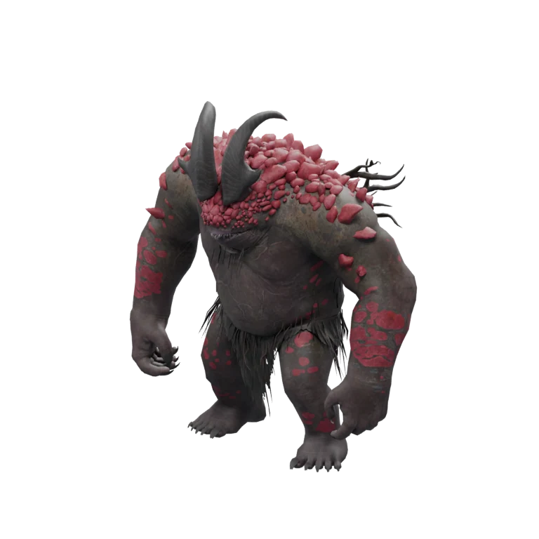 Distorted Mutant source model in its idle pose