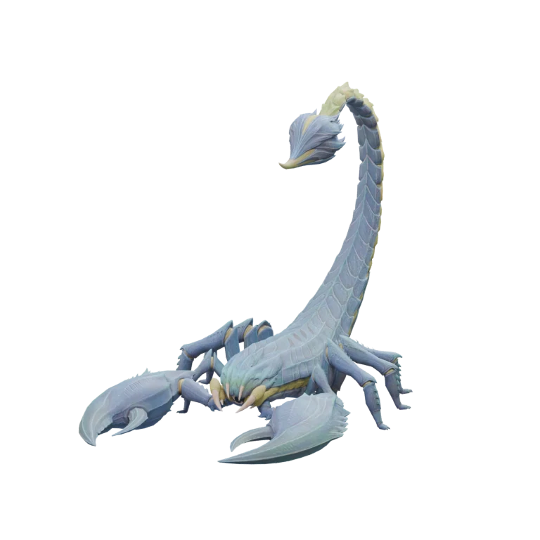 Scorpion source model in its idle pose