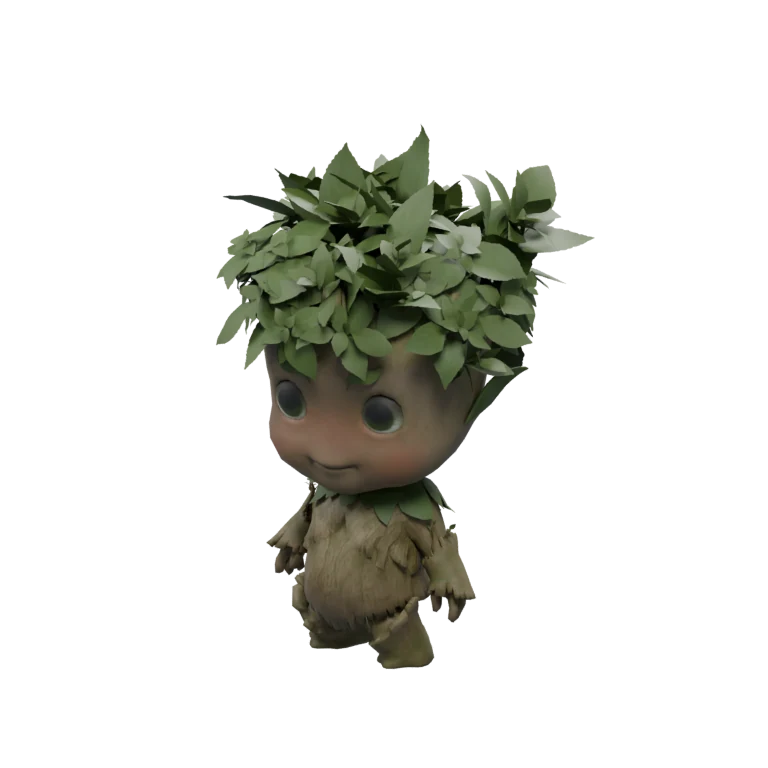 Lulu source model in its idle pose