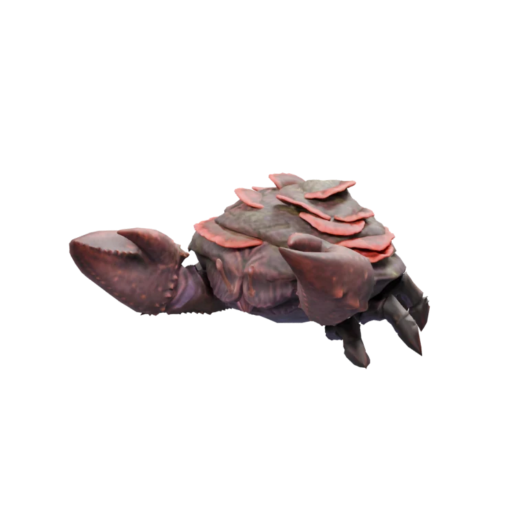Aberrant Potcrab source model in its idle pose