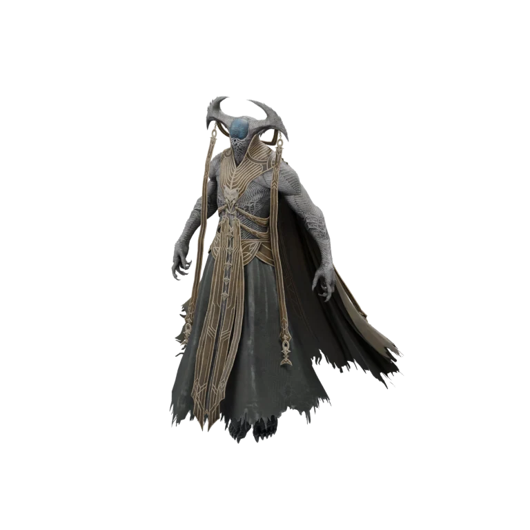 Divided Aponos source model in its idle pose