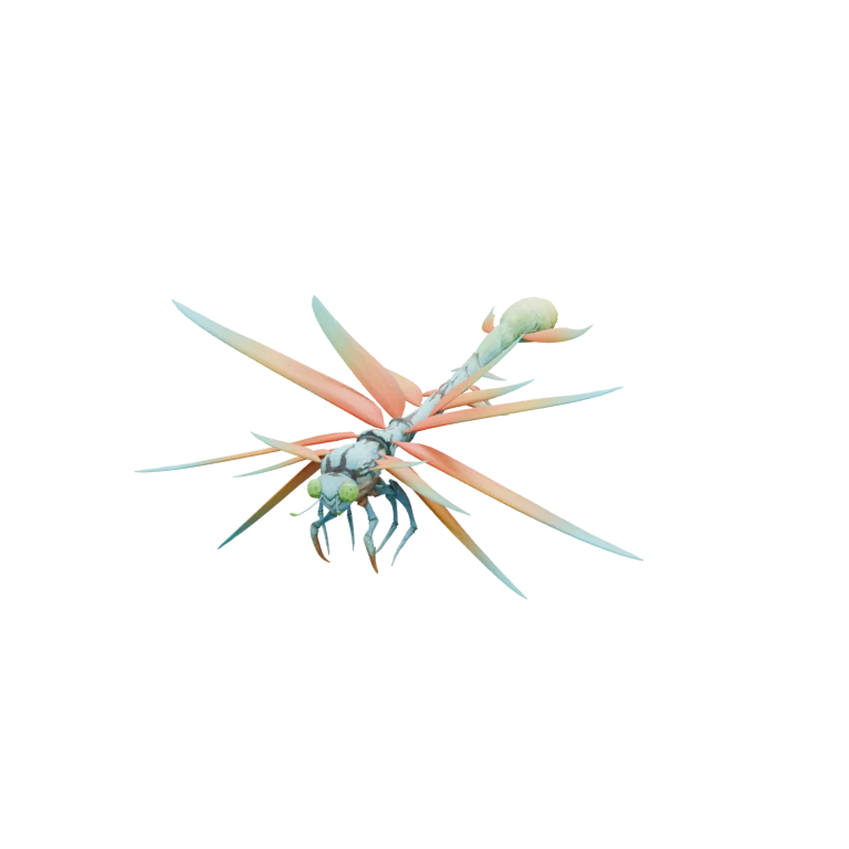 Sylphen source model in its idle pose