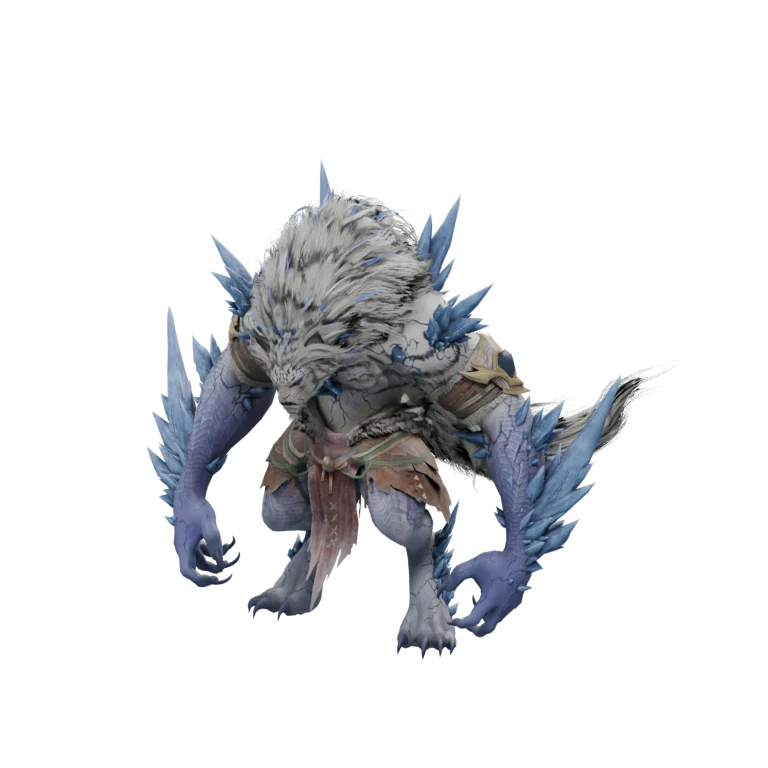 Ferocious Horn Nuakum source model in its idle pose