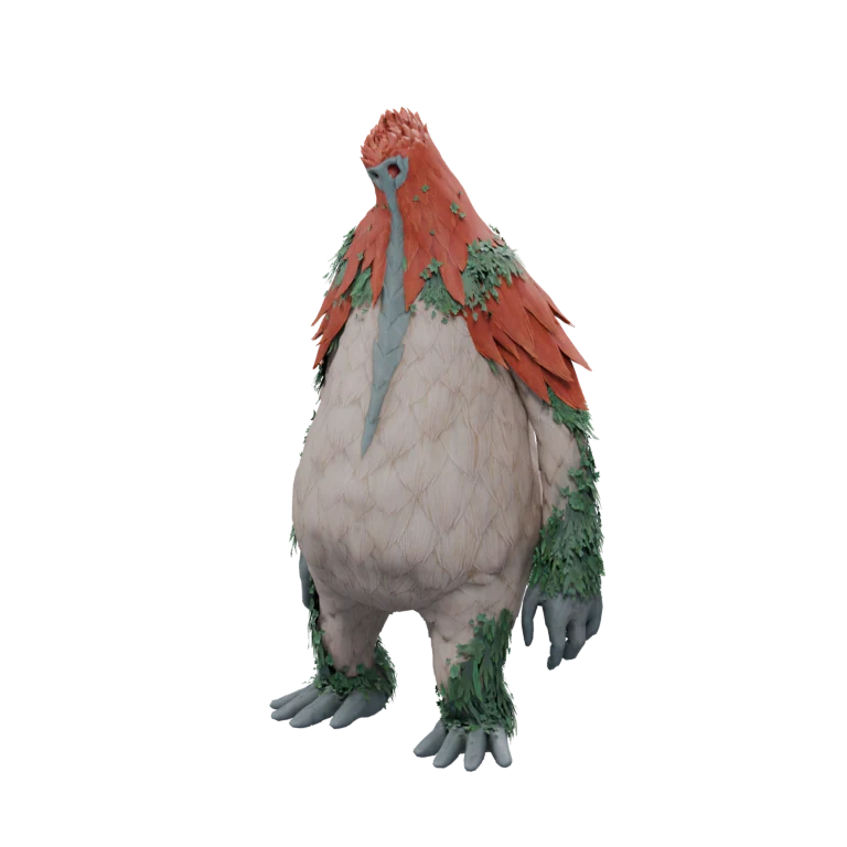 Biruta Fighter source model in its idle pose