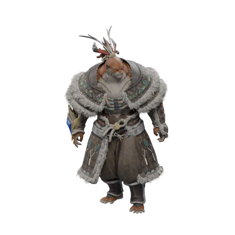 NPC (Specimen) source model in its idle pose