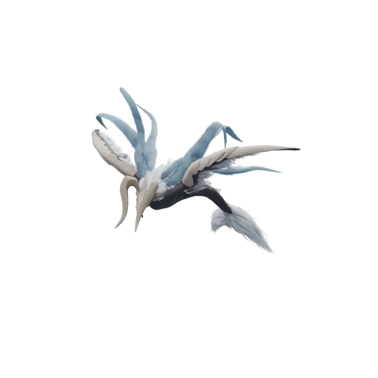 Ultimate Wind Spirit source model in its idle pose