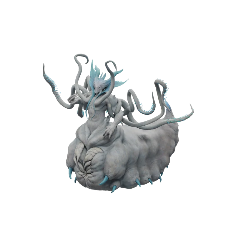 Ruthilis of Pain source model in its idle pose