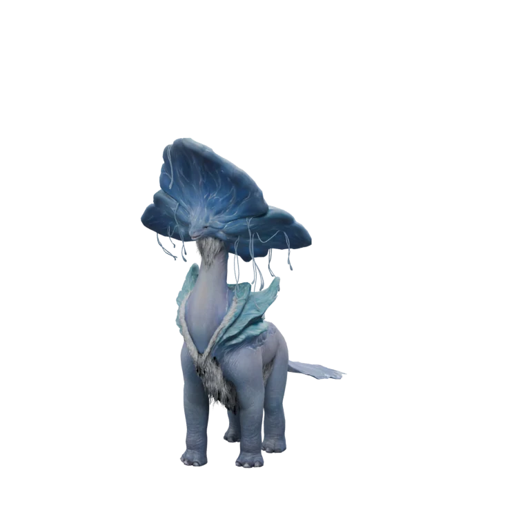 Blooming Korin source model in its idle pose