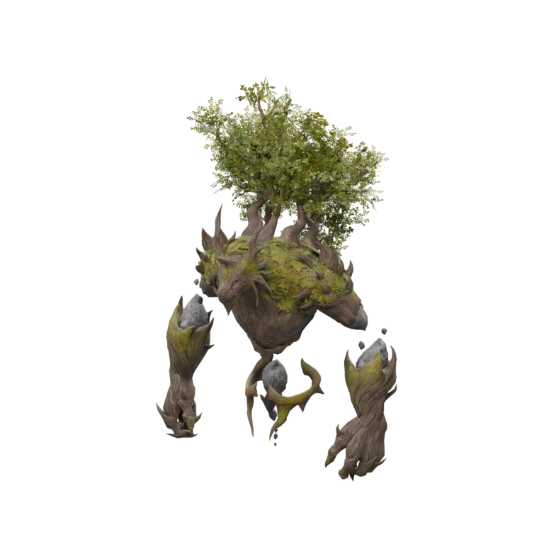 Superior Earth Spirit source model in its idle pose