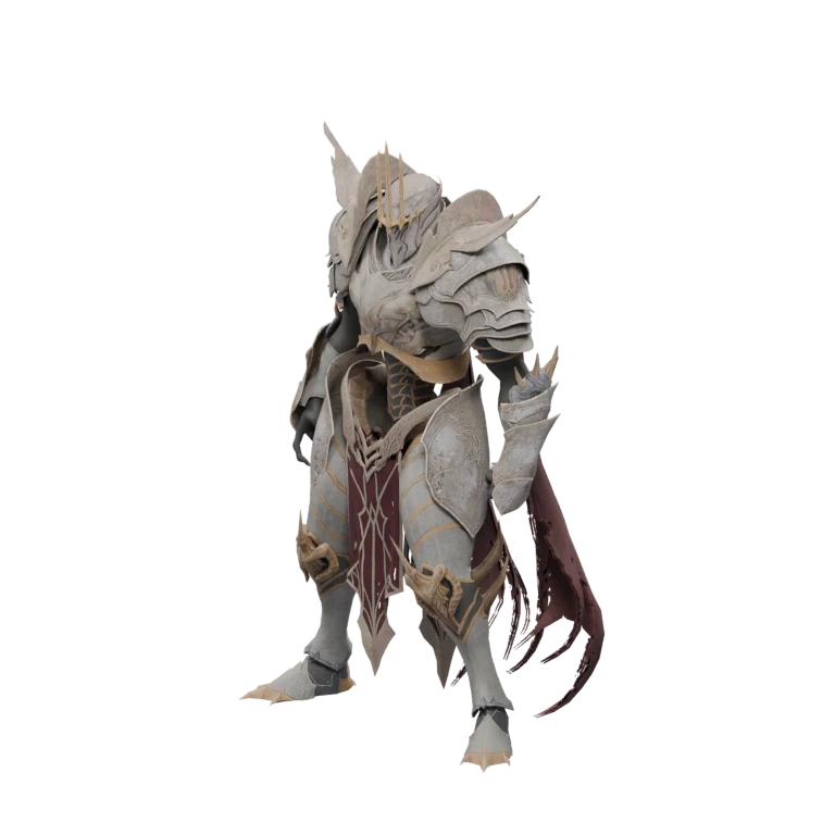 Quartermaster Tyius source model in its idle pose