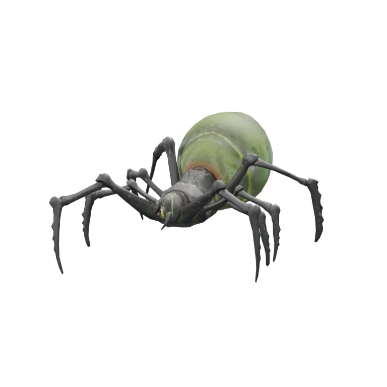Baby Odyle Spider source model in its idle pose
