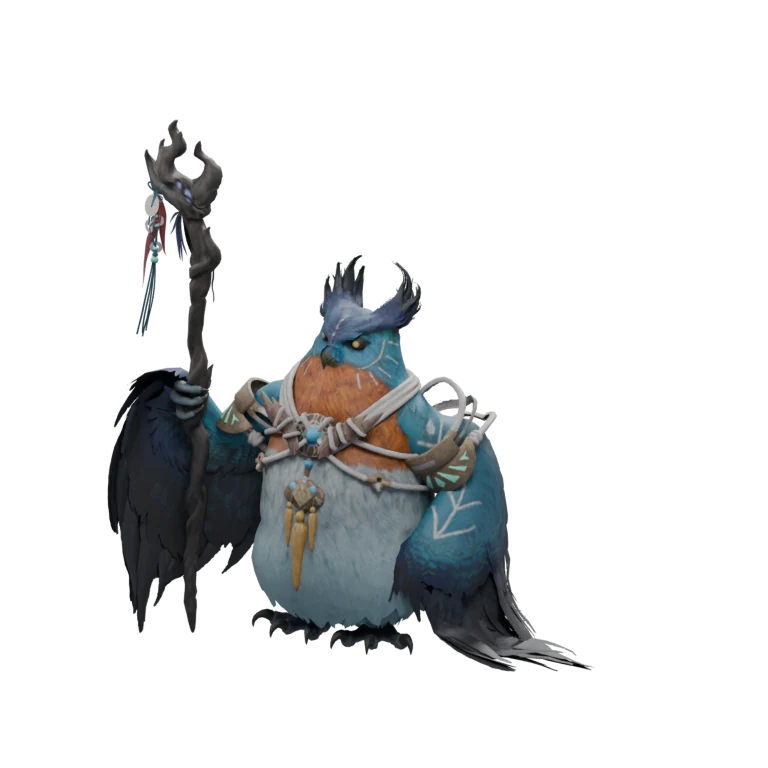 Sohoaul source model in its idle pose