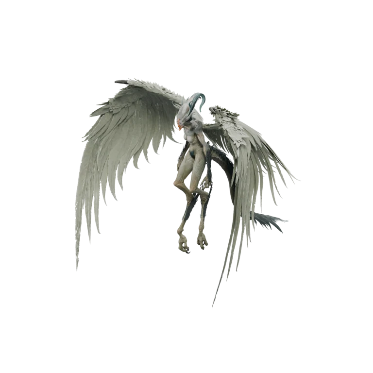 Modified Lupyllini source model in its idle pose