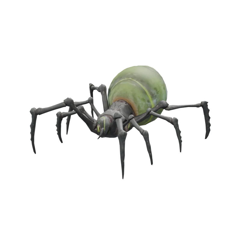 Baby Odyle Spider source model in its idle pose