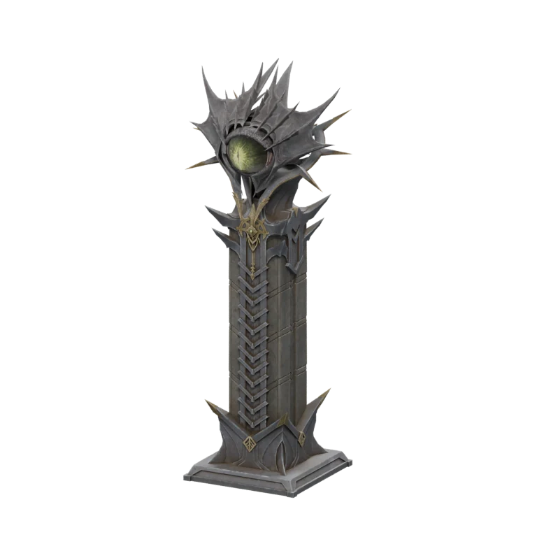 Stronghold Siege Totem source model in its idle pose