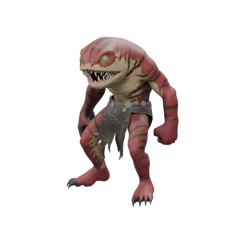 Kuru Tinkerer source model in its idle pose