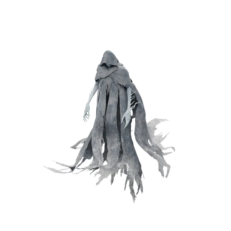 Snowfield Ghost source model in its idle pose