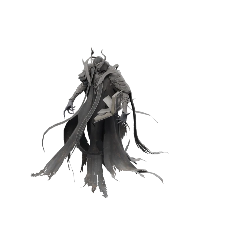 Granir the Solitary source model in its idle pose