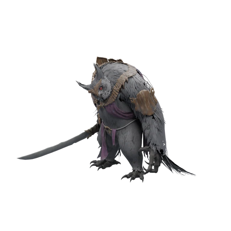 Urugugu Gladiator source model in its idle pose