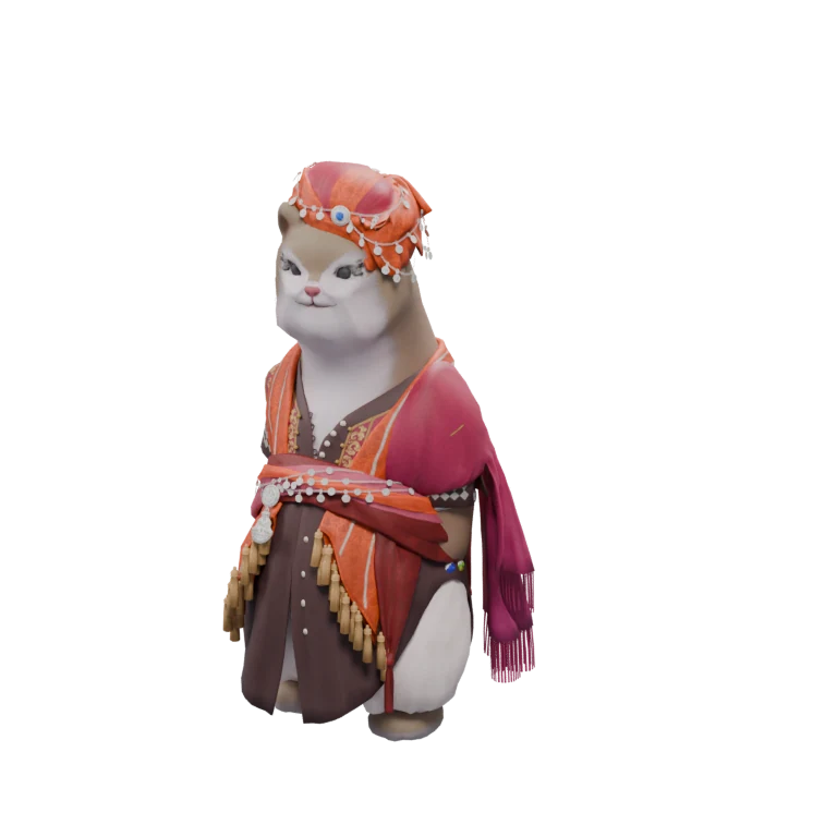 Hoga source model in its idle pose