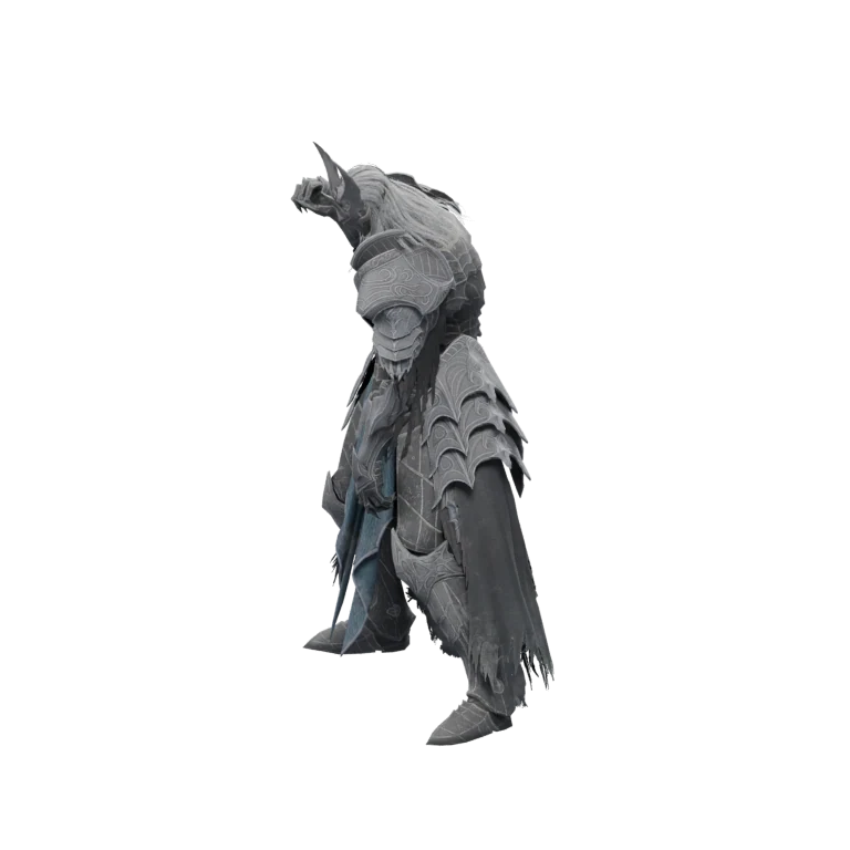 Hideout Undead Gladiator source model in its idle pose