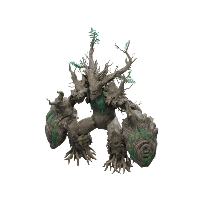 Wise Baumnute source model in its idle pose