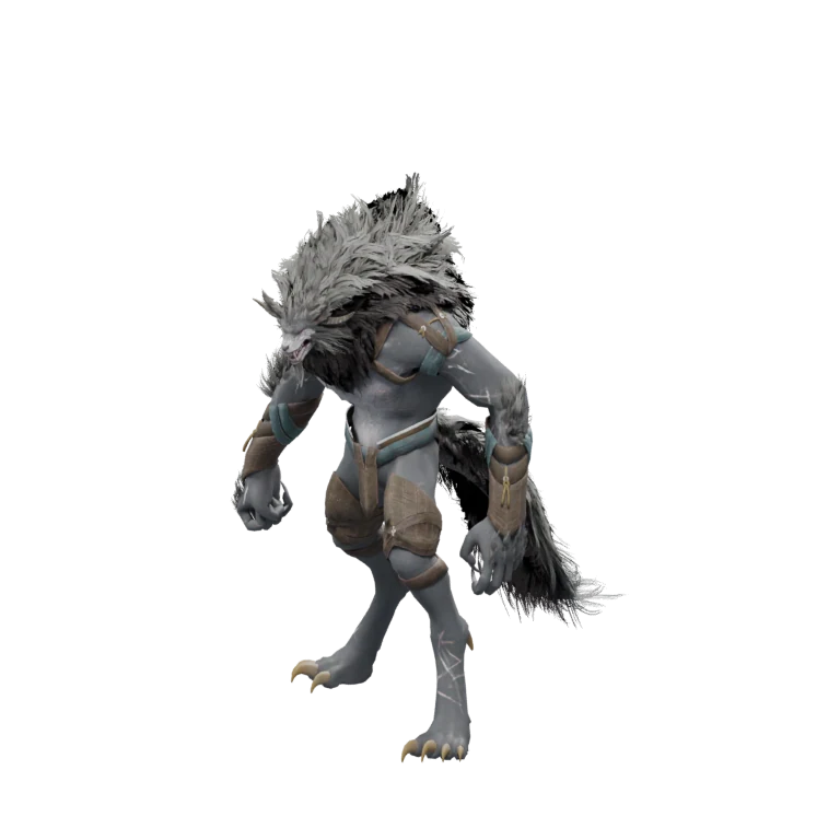 Varg Poacher source model in its idle pose