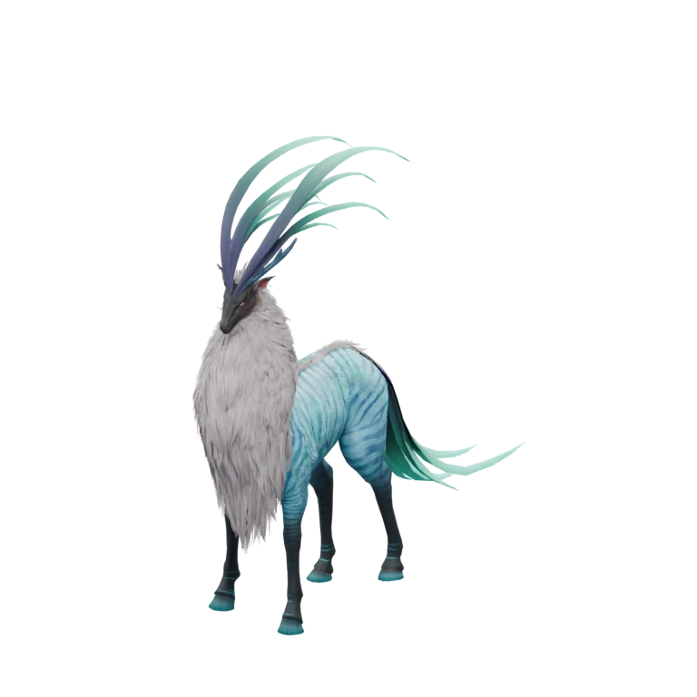 Elite Keneire source model in its idle pose