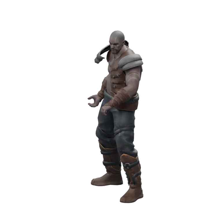 Heretic Leader source model in its idle pose