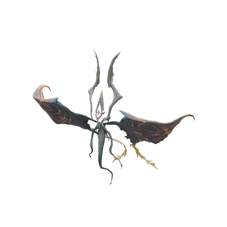 Black Spirit source model in its idle pose