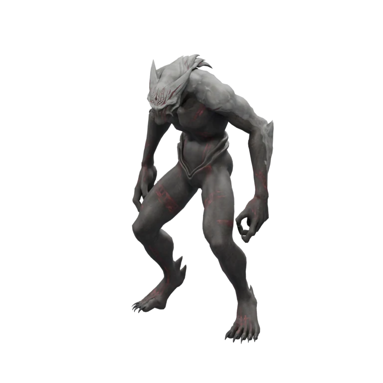 Drana Mutant source model in its idle pose