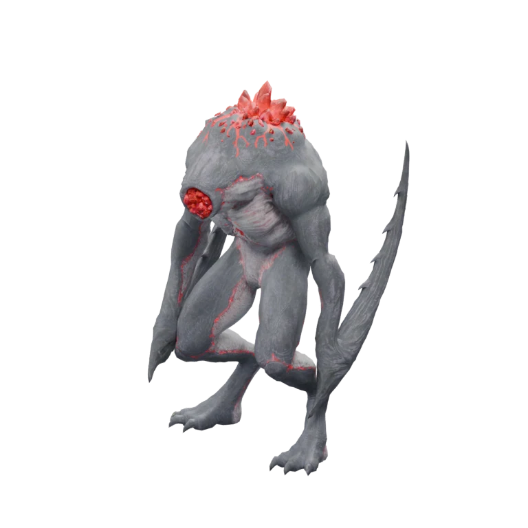 Krao Mutant source model in its idle pose