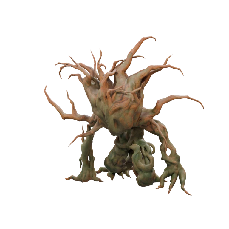 Thin Agrint source model in its idle pose
