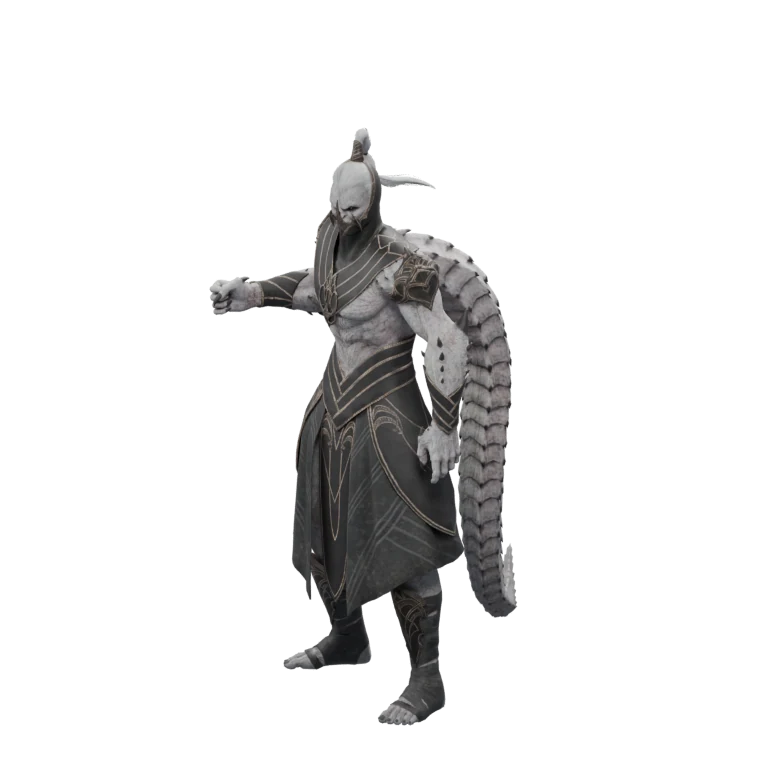 Sanctum Superior Drakan source model in its idle pose