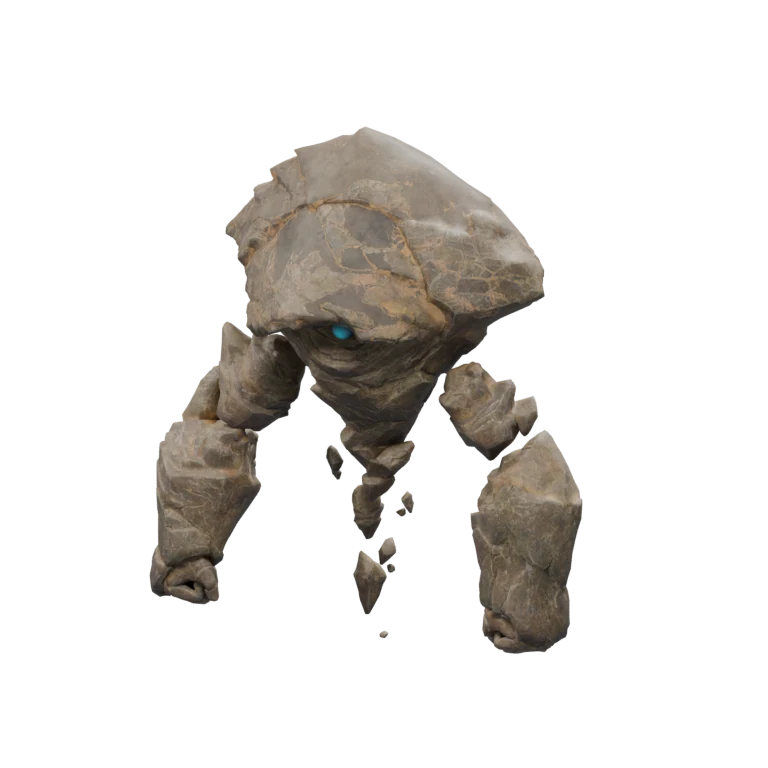 Kalgolem source model in its idle pose